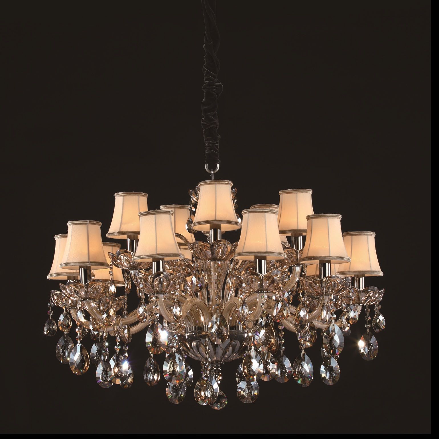 Подвесная люстра Crystallux SIENA SIENA SP10+5_CR