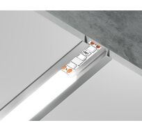 Алюминиевый профиль встраиваемый для ленты до 11мм Ambrella Light ILLUMINATION GP1001AL_AMB