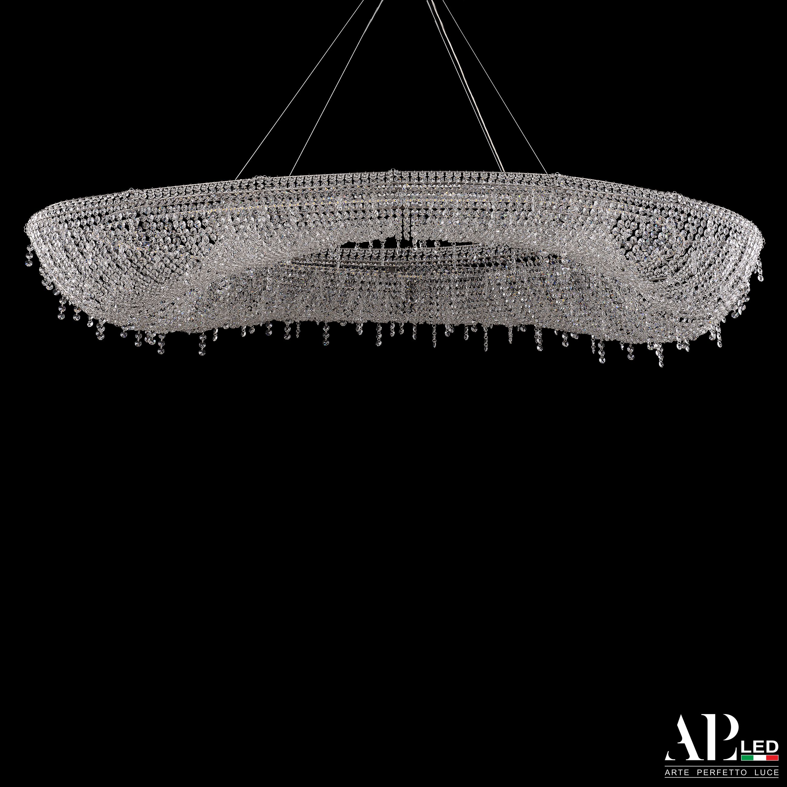 

Хрустальная люстра APL LED Rimini S523.0.160.B.4000, S523.0.160.B.4000