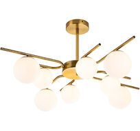 Потолочная люстра на штанге 642/8P E27*60W Escada 642/8P Brass_ESC