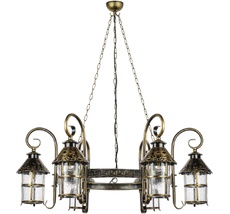 Уличный светильник подвесной IP44 Oasis Light 81570/6/18 st 60 Gb_OL