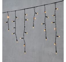 Гирлянда LTC Бахрома с Колпачком 3,1 x 0,5 м Экстра Тепло-Белая 220В, 120 LED PIL120CAP-11-2EWW