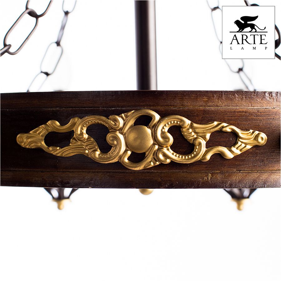 Подвесная люстра ArteLamp CARTWHEEL A4550LM-8CK