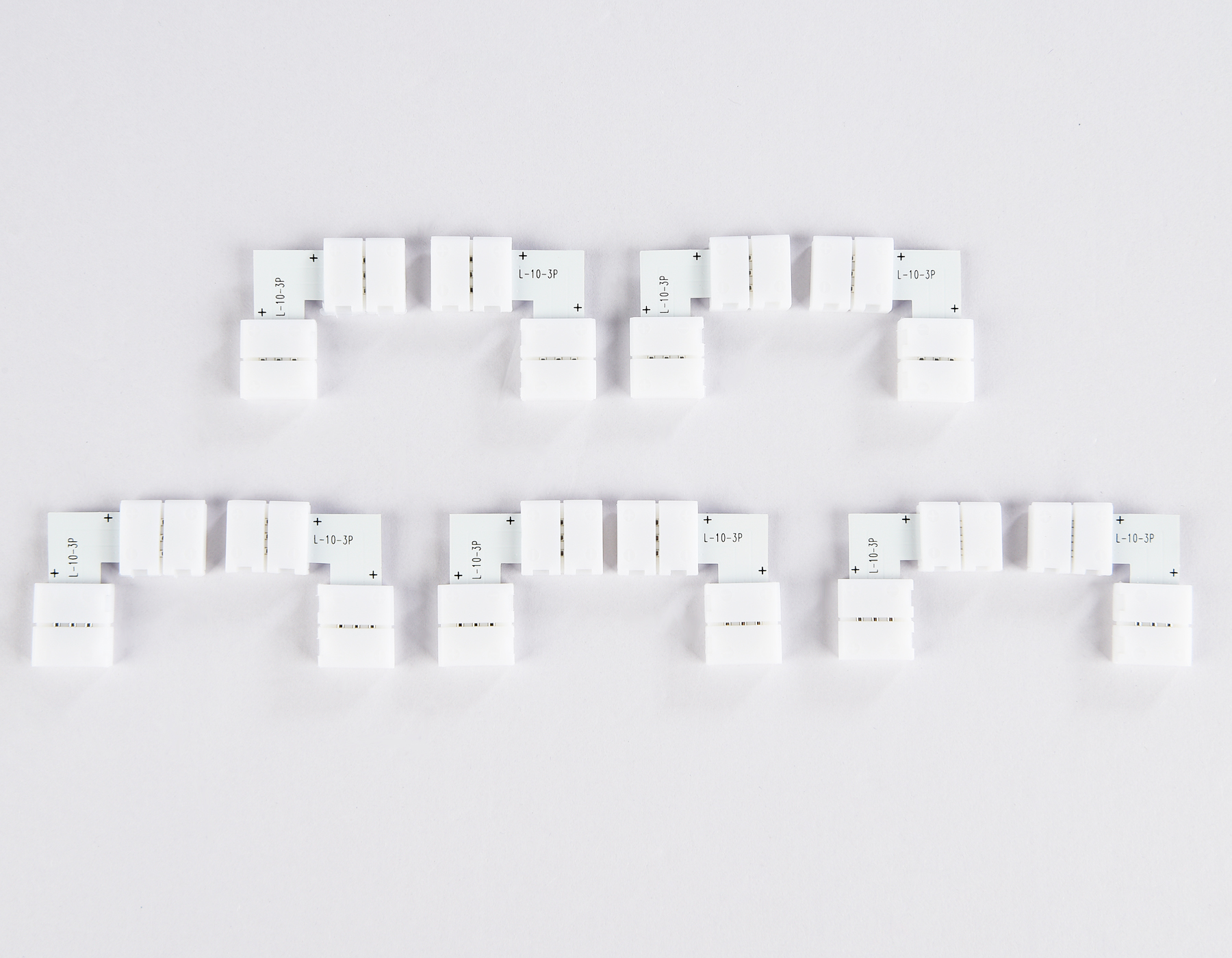 Соединитель угловой L для светодиодной ленты 5050 12/24V Ambrella Light GS GS6651_AMB