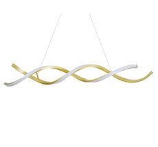 Подвесная люстра Newport LOREN 15108/S brass_NP