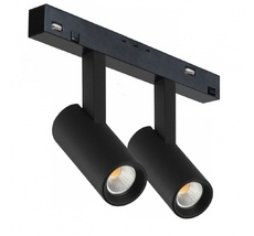 Поворотный магнитный трековый светильник iLedex VISION 4822-005-D34-16W-40DG-4000K-BK_IX