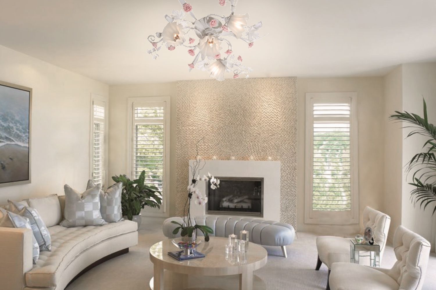 Потолочная люстра Lucia Tucci FIORI Fiori di rose 109.3.1