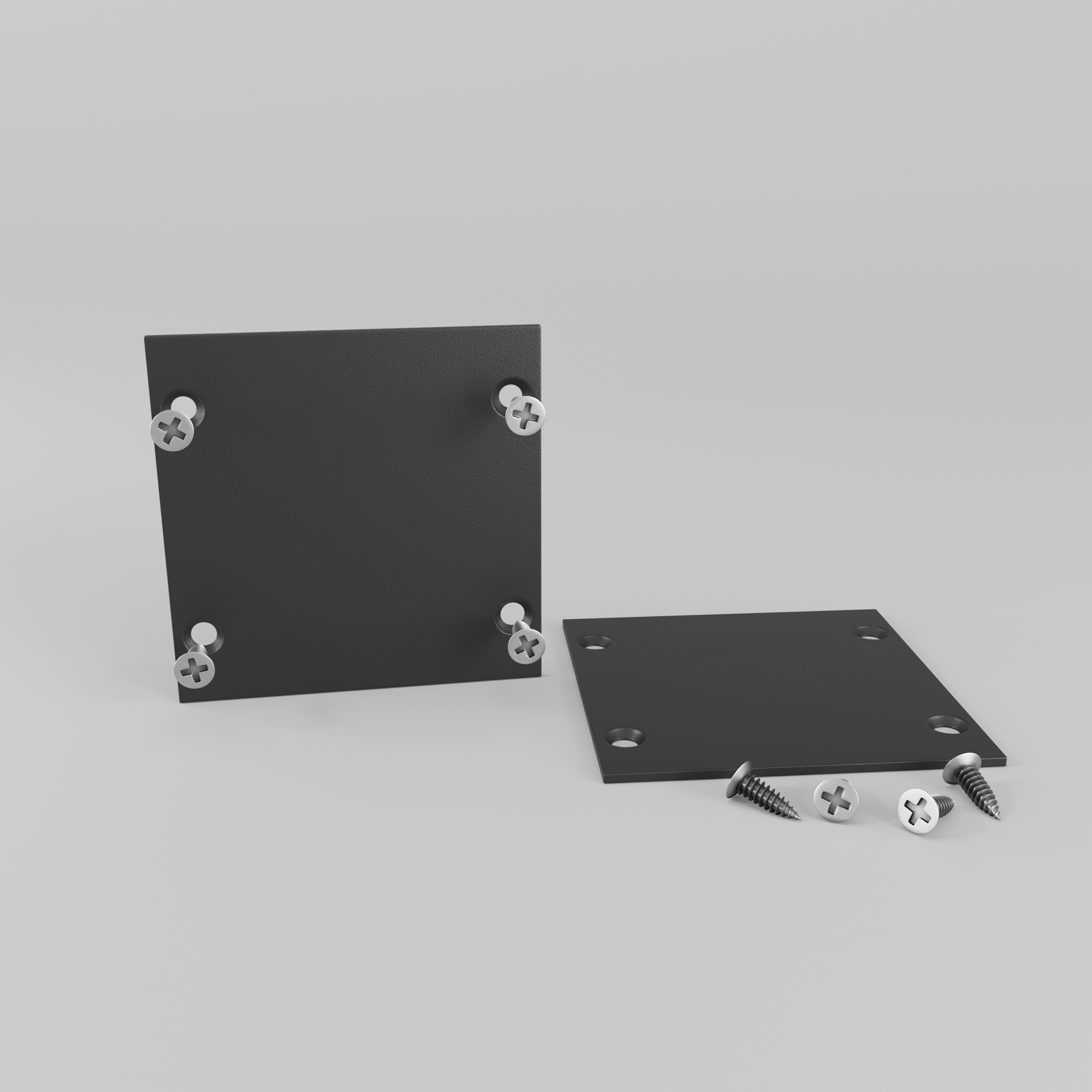 Комплект заглушек для радиусного профиля 2шт Maytoni ALM-3535R-EC_MY