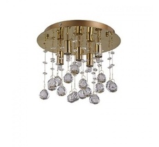 Потолочный светильник Ideallux MOONLIGHT PL5 ORO_IL