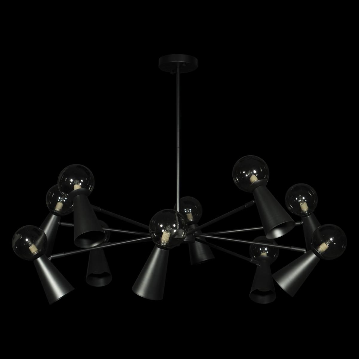 Подвесная люстра Loft IT Halley 10046/10 Black_LF