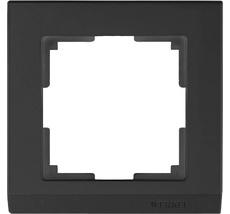 Рамка на 1 пост Stark WL04-Frame-01-black a050908_WR