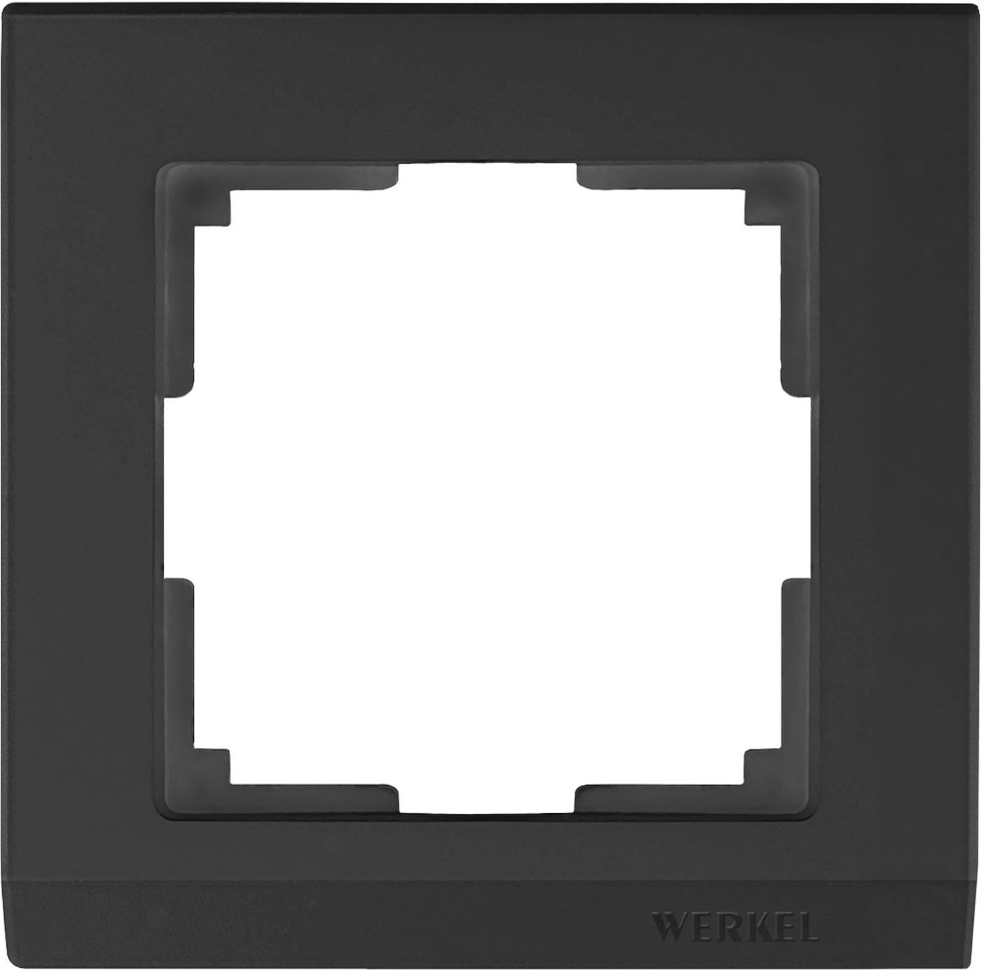 Рамка на 1 пост Stark WL04-Frame-01-black a050908_WR