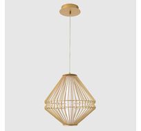 Подвесной светильник Crystal Lux CUADRA CUADRA SP15W LED GOLD_CR