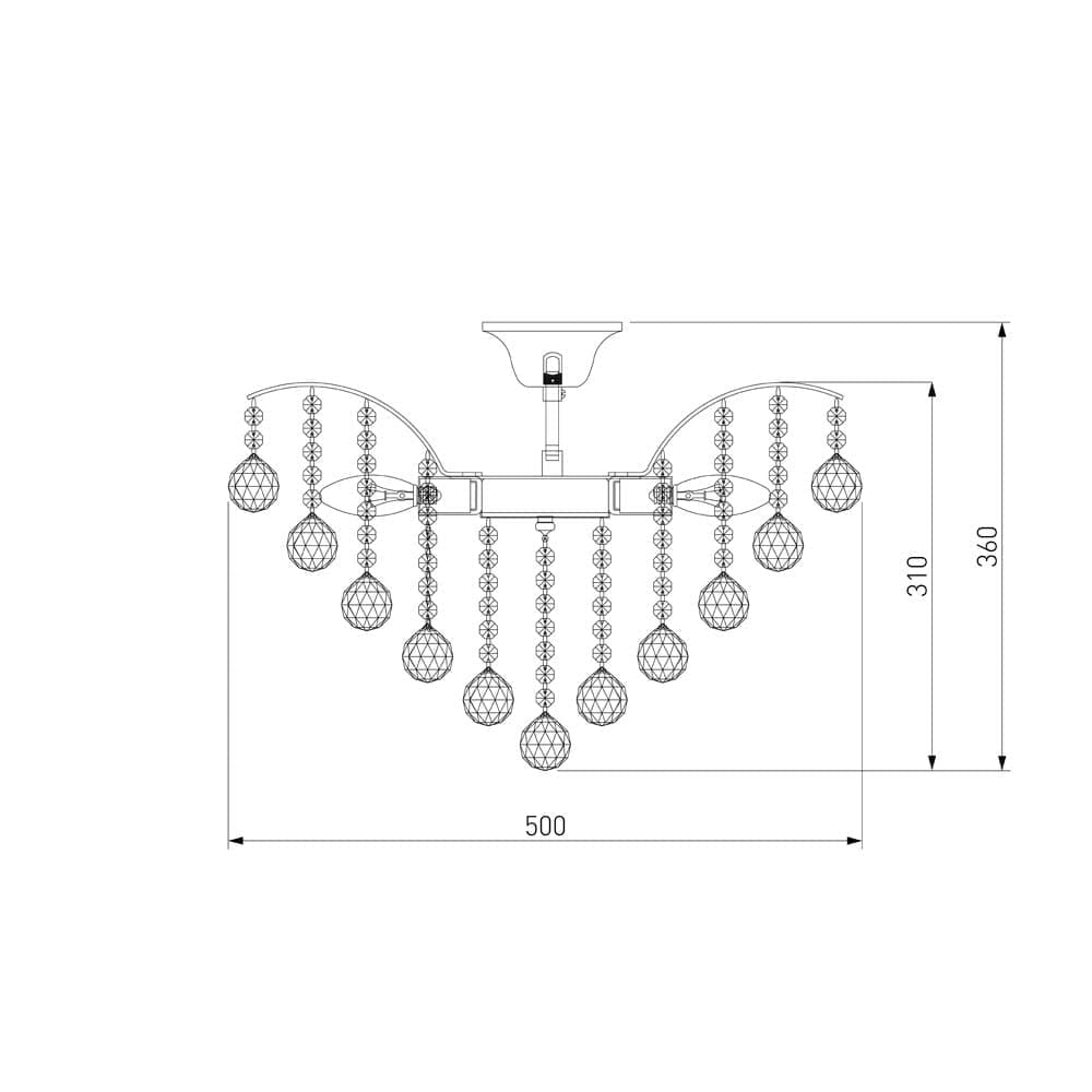Хрустальная люстра Eurosvet 00000079832_EU