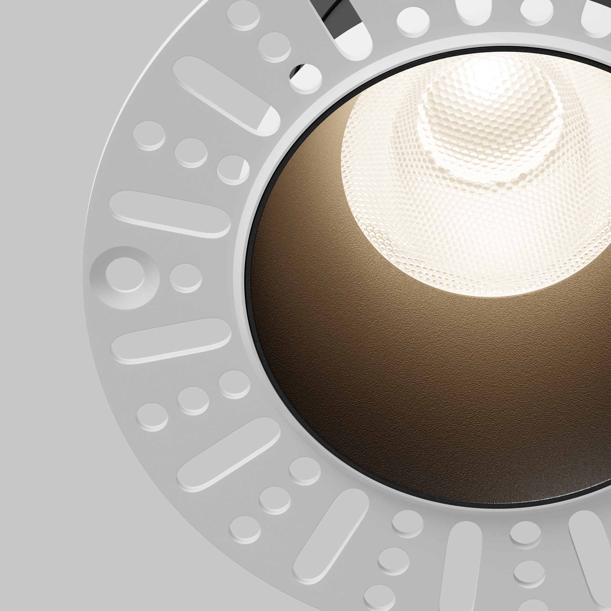 Встраиваемый светильник Maytoni Dip DL122-15W-4K-TRS-B_MY