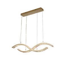 Подвесная люстра NewPort 8242/110 gold_NP