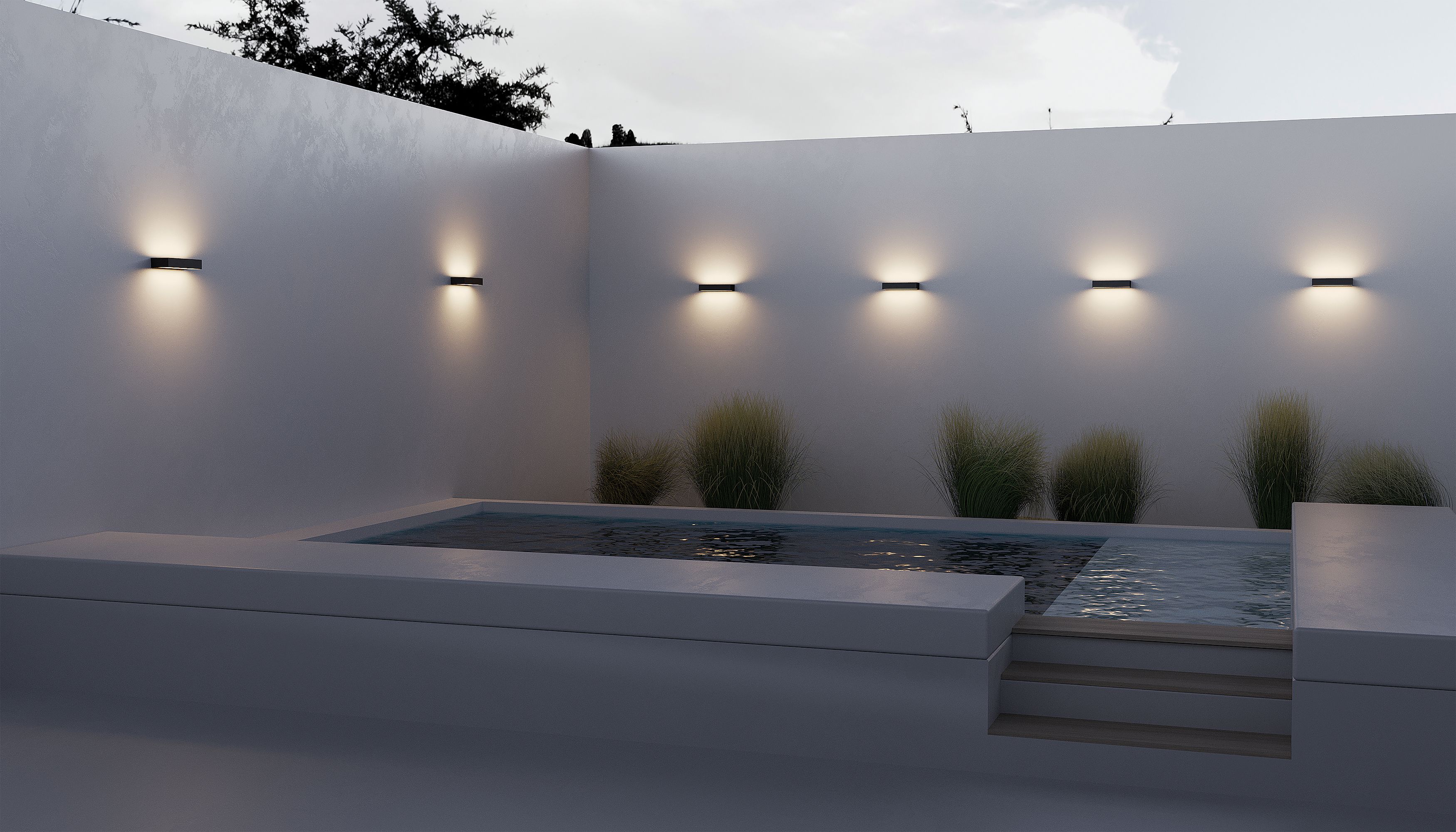 Настенный светильник (бра) Maytoni Outdoor Lot O428WL-L20GF3K_MY