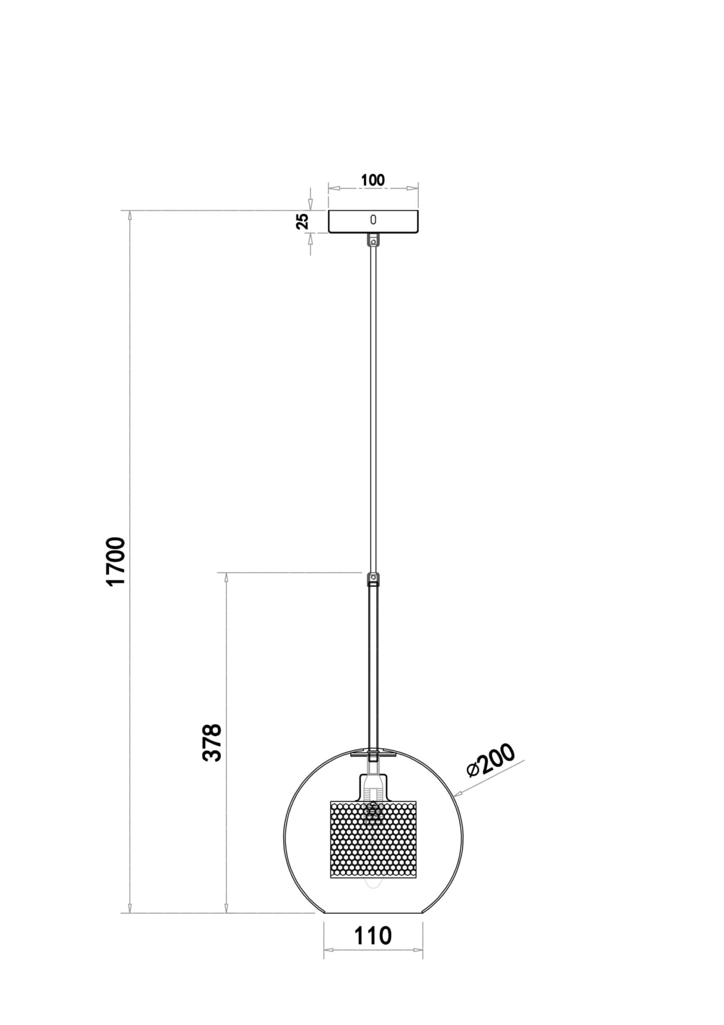 Подвесной светильник Freya Bogota FR8018PL-01N_MY