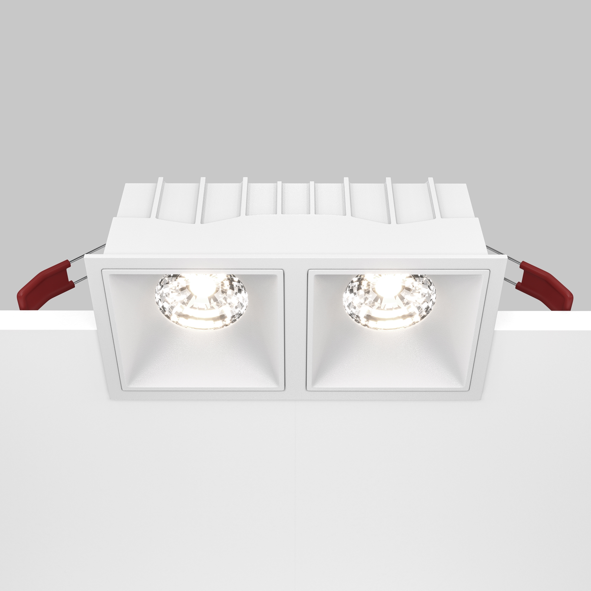 Встраиваемый светильник Maytoni Technical Alfa LED DL043-02-15W4K-SQ-W_MY