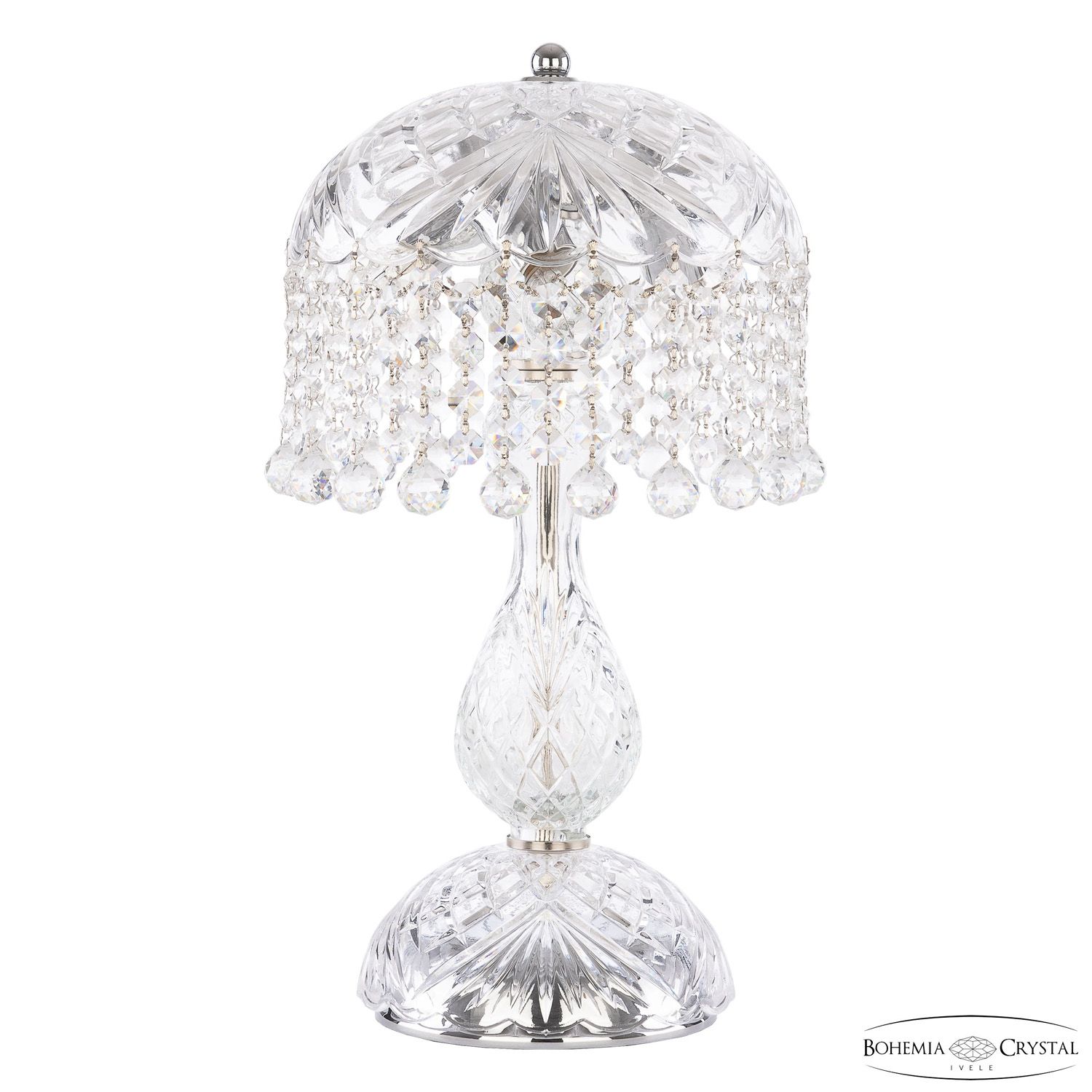 

Настольная лампа Bohemia Ivele Crystal 14781L1/22 Ni Balls, 14781L1/22 Ni Balls