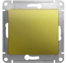 Выключатель встраиваемый одноклавишный (фисташковый) Systeme Electric GSL001011