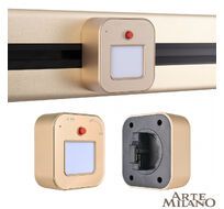Трековый светильник Arte Milano track-sockets 380022TL/Light Gold