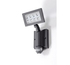 Прожектор уличный с датчиком движения светодиодный IP54 Oasis Light W6101S-PIR Gr_OL