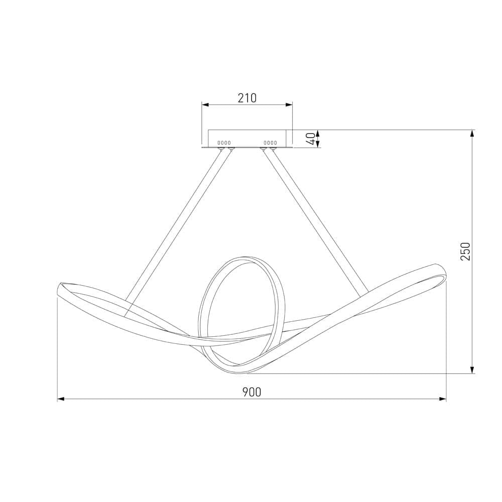 Подвесная люстра Eurosvet Kink a045411_EU