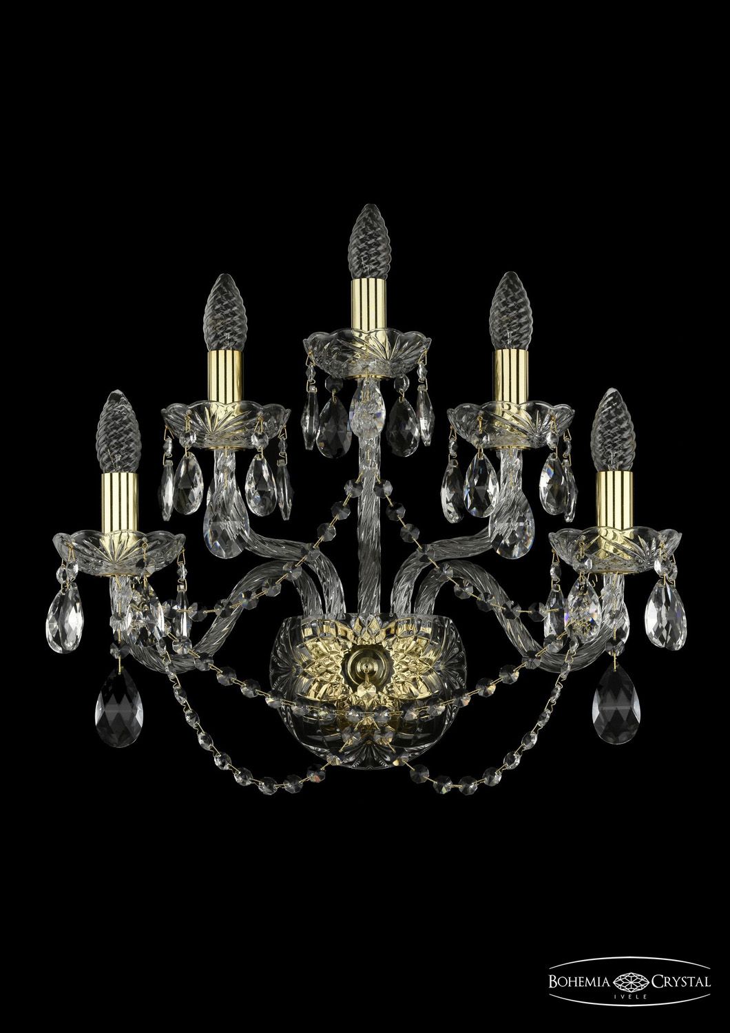 Бра Bohemia Ivele 1402B/2+2+1/195/XL G_BI