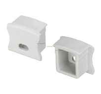 Заглушка 1 шт. PVC-SLIM-H15 с отверстием 018240_ARL