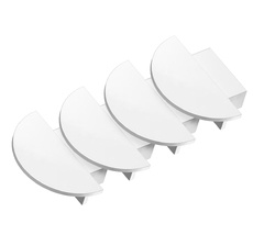 Заглушка для встраиваемого алюминиевого профиля GP1001 комплект 4шт Ambrella Light ILLUMINATION GP8100_AMB