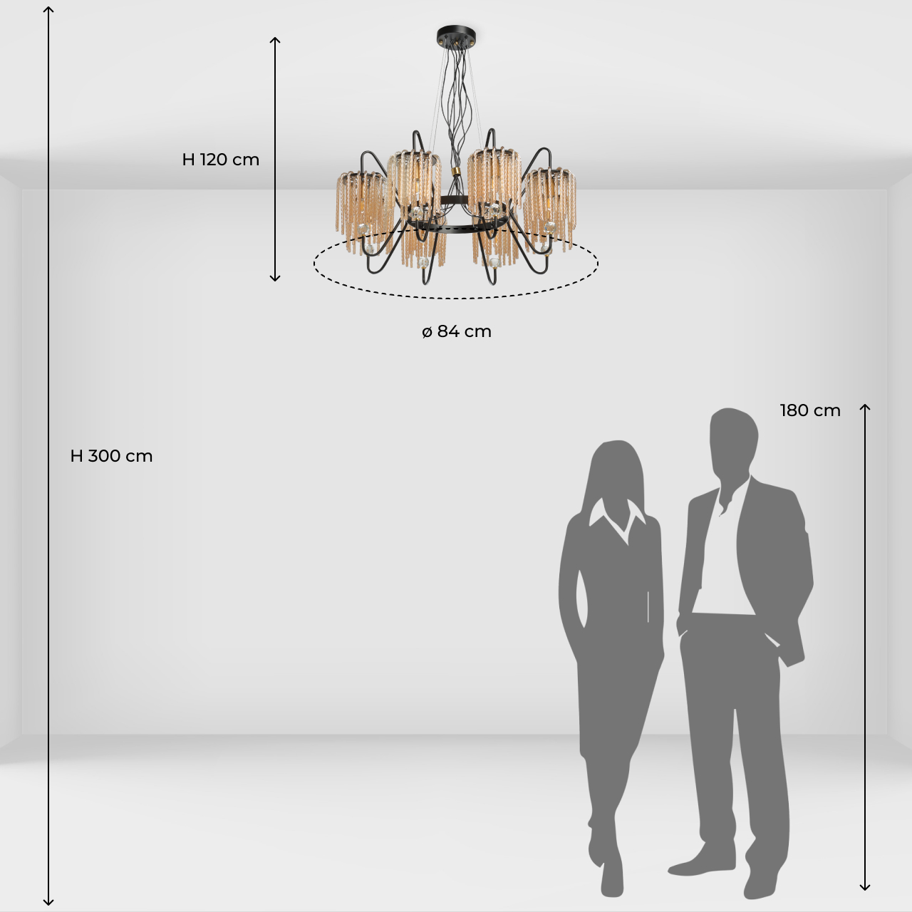 Подвесная люстра MW-Light Лавиния 443010908_MW