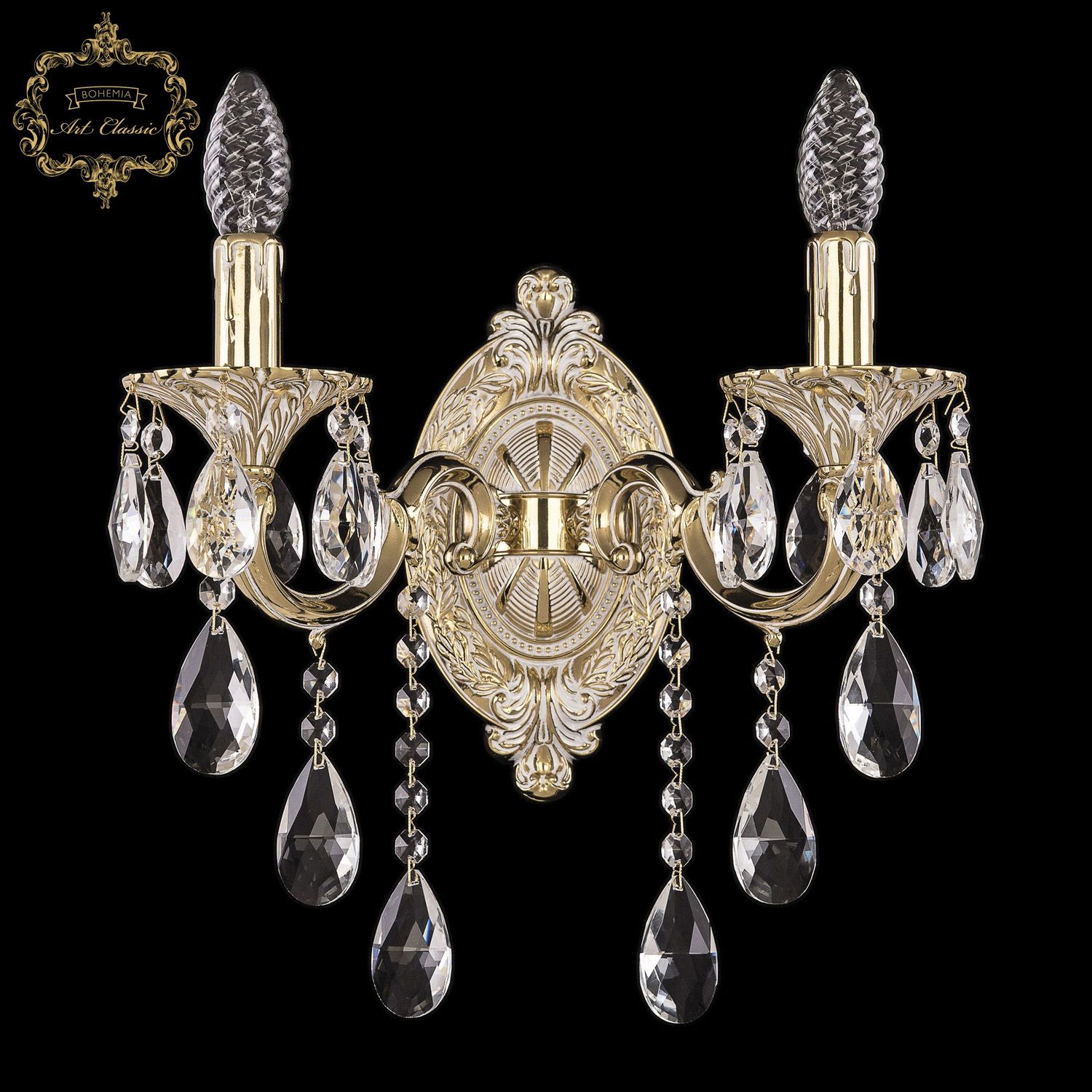 

Бра Bohemia Art Classic 30.201B10.2.175.B.GW, 30.201B10.2.175.B.GW