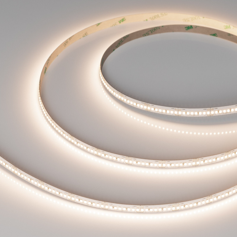Светодиодная лента Arlight MICROLED-M320-8mm 24V Warm3500 (8 W/m, IP20, 2216, 5m) (130 лм/Вт) 047864_ARL