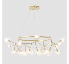 Подвесная люстра Crystal Lux SOLE SOLE SP25 GOLD_CR