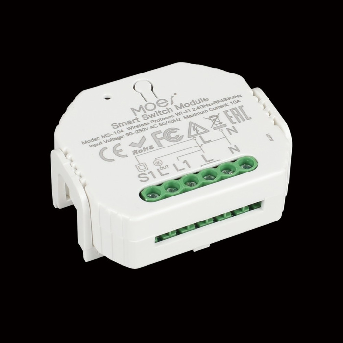 Wi-Fi реле выключатель одноканальный Aployt APL.0195.00.01