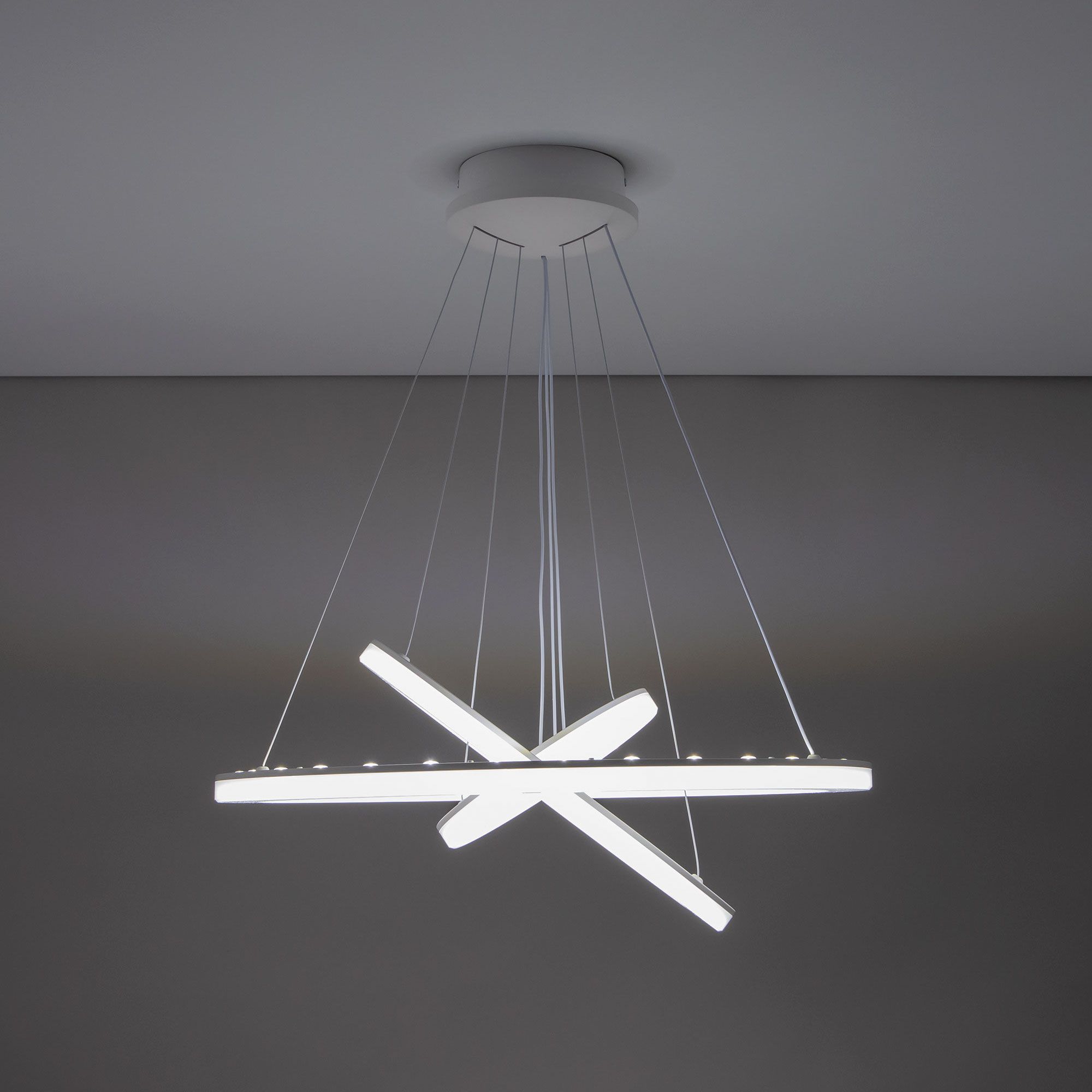 Подвесная люстра CitiLux Электрон Смарт CL710A104S