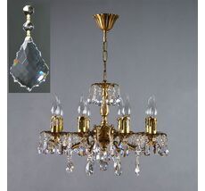 Хрустальная люстра Ambiente Ambient 2226/8 AB New Leaf_BZ