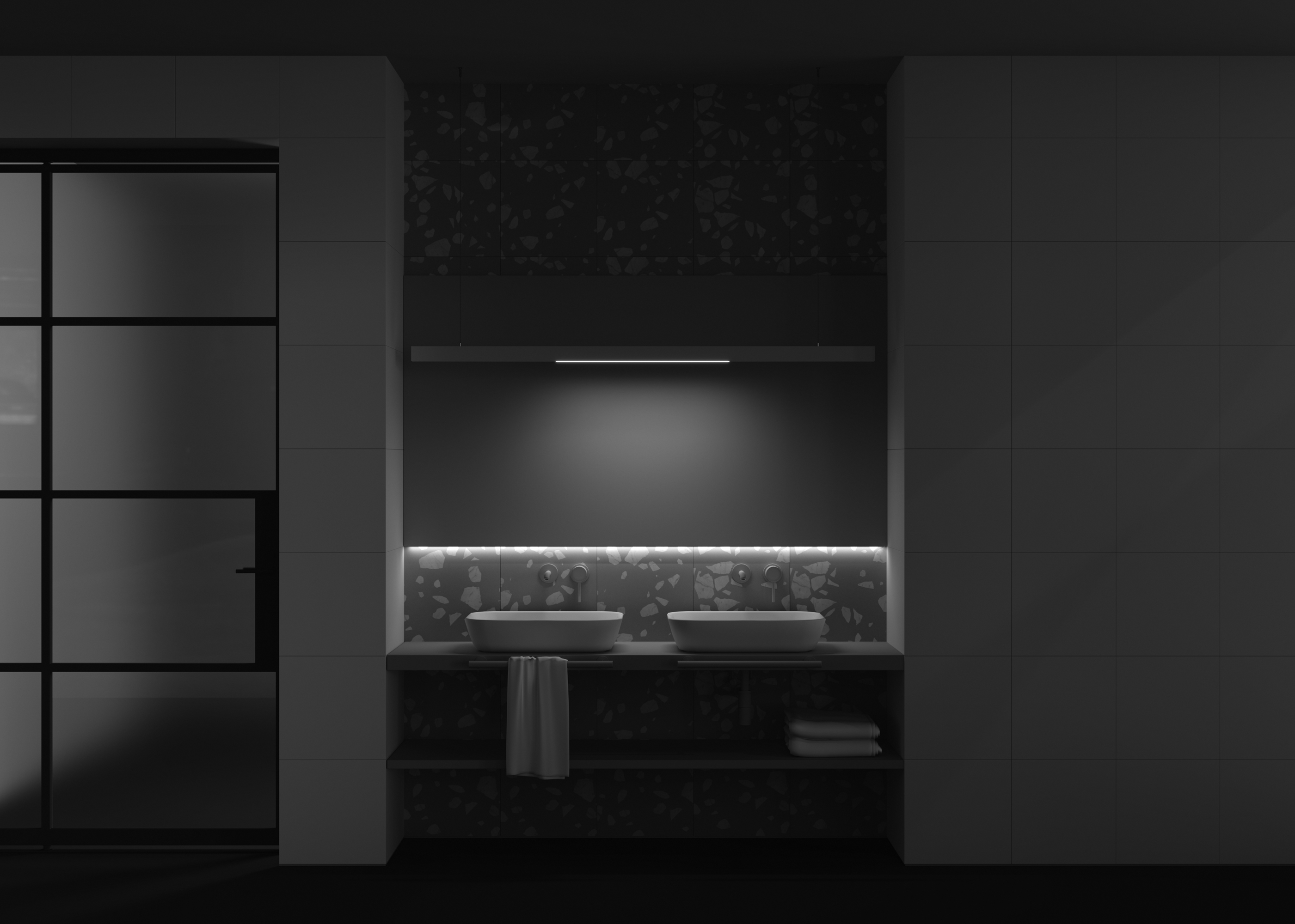 Трековый светильник Maytoni Basis TR030-4-24W3K-WW-DS-W_MY