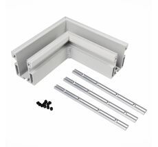 Угол-соединитель для профиля SKYLINE 48 с демпф. системой ST Luce ST003.579.01