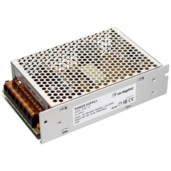 Блок питания ARS-150-12 (12V, 12.5A, 150W) 023609_ARL
