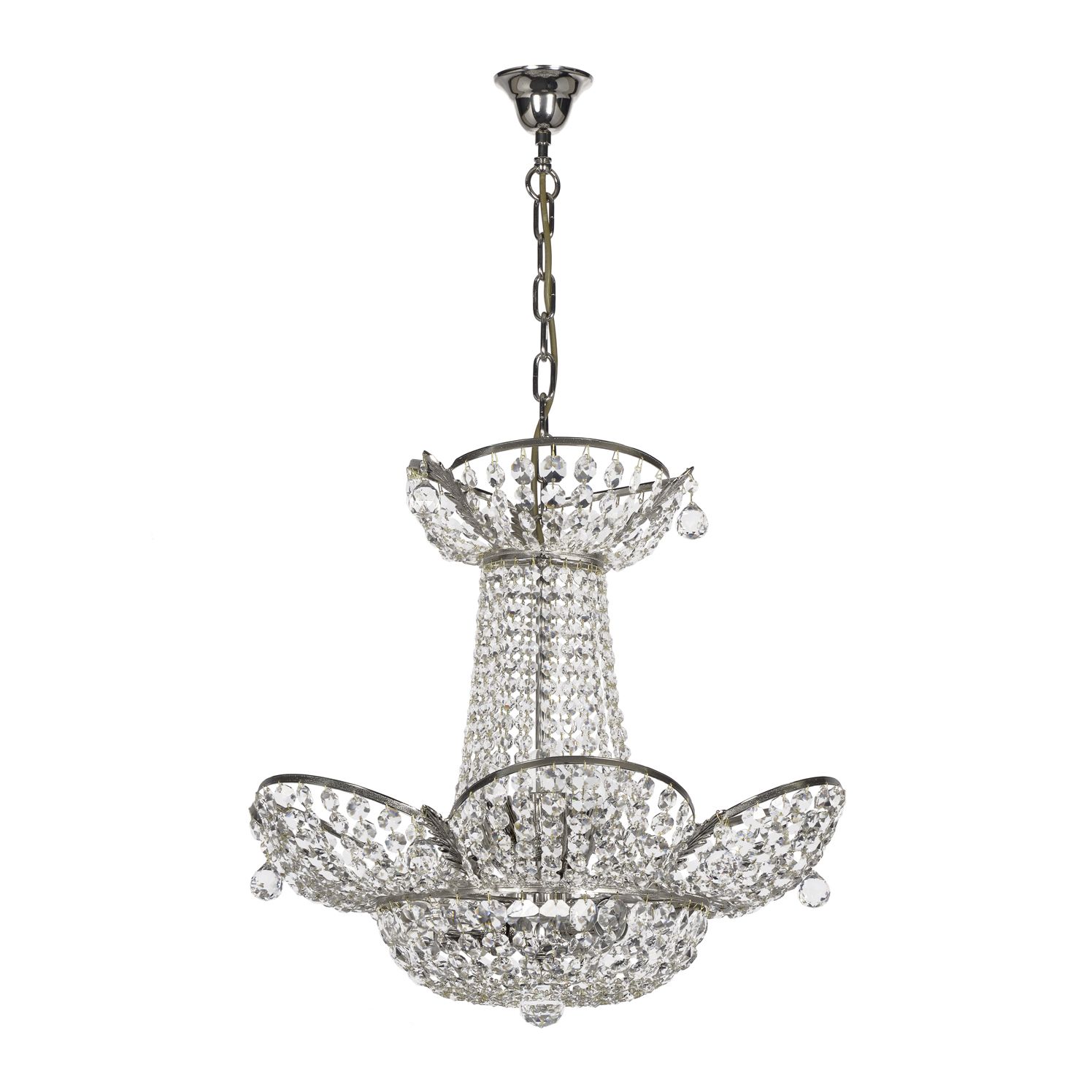 

Подвесной светильник Arti Lampadari Alassio Nickel Alassio E 1.5.50.600 N, Alassio E 1.5.50.600 N