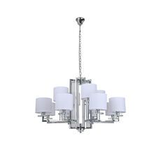 Подвесная люстра Newport 35408+4/C chrome без абажуров_NP