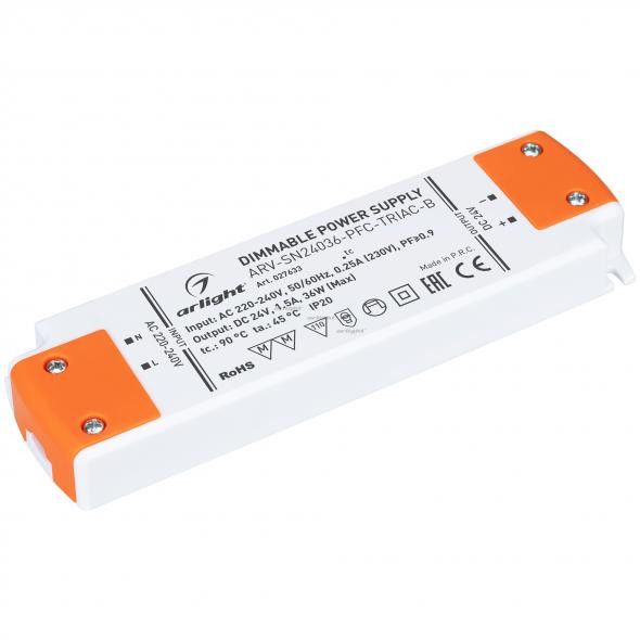 Блок питания ARV-SN24036-PFC-TRIAC-B 027633_ARL