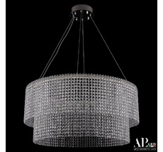 Хрустальная люстра APL LED Sicilia SH02.73.C.Ni.4000_BI