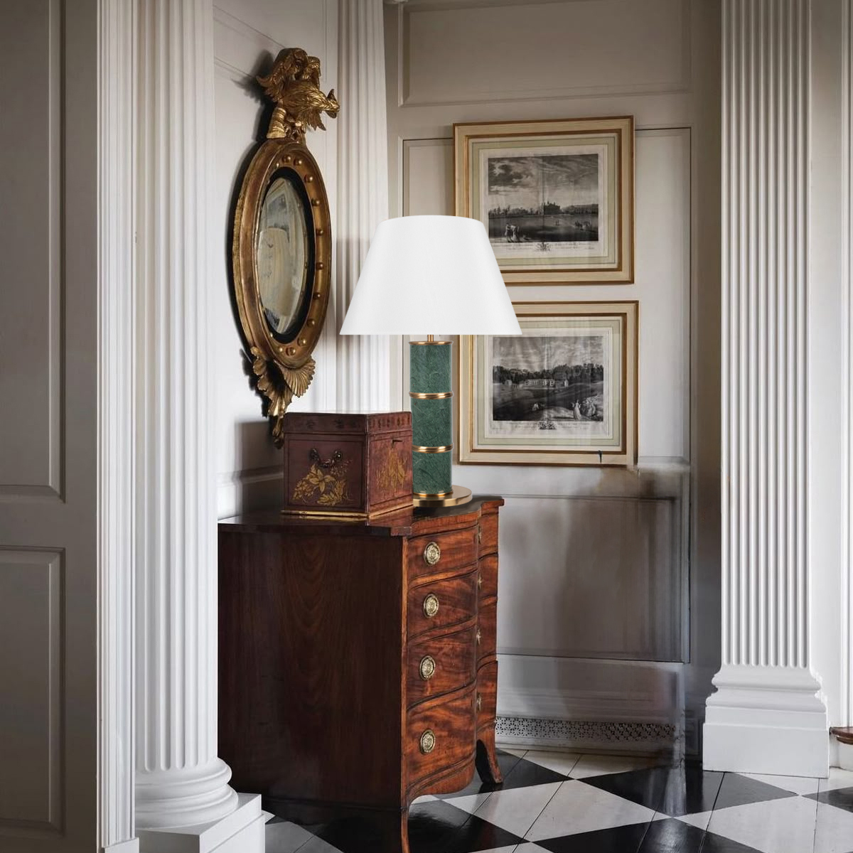 Настольная лампа LOFT IT Malachite 10447T_LF