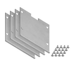 Заглушка для накладного алюминиевого шинопровода GP3050 комплект 4шт Ambrella Light ILLUMINATION GP8550_AMB