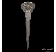 Каскадная люстра Bohemia Ivele спираль Crystal 8311 83231/100IV-300 G_BI