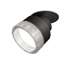 Комплект встраиваемого поворотного светильника с композитным хрусталем TECHNO SPOT XM8102540_AMB