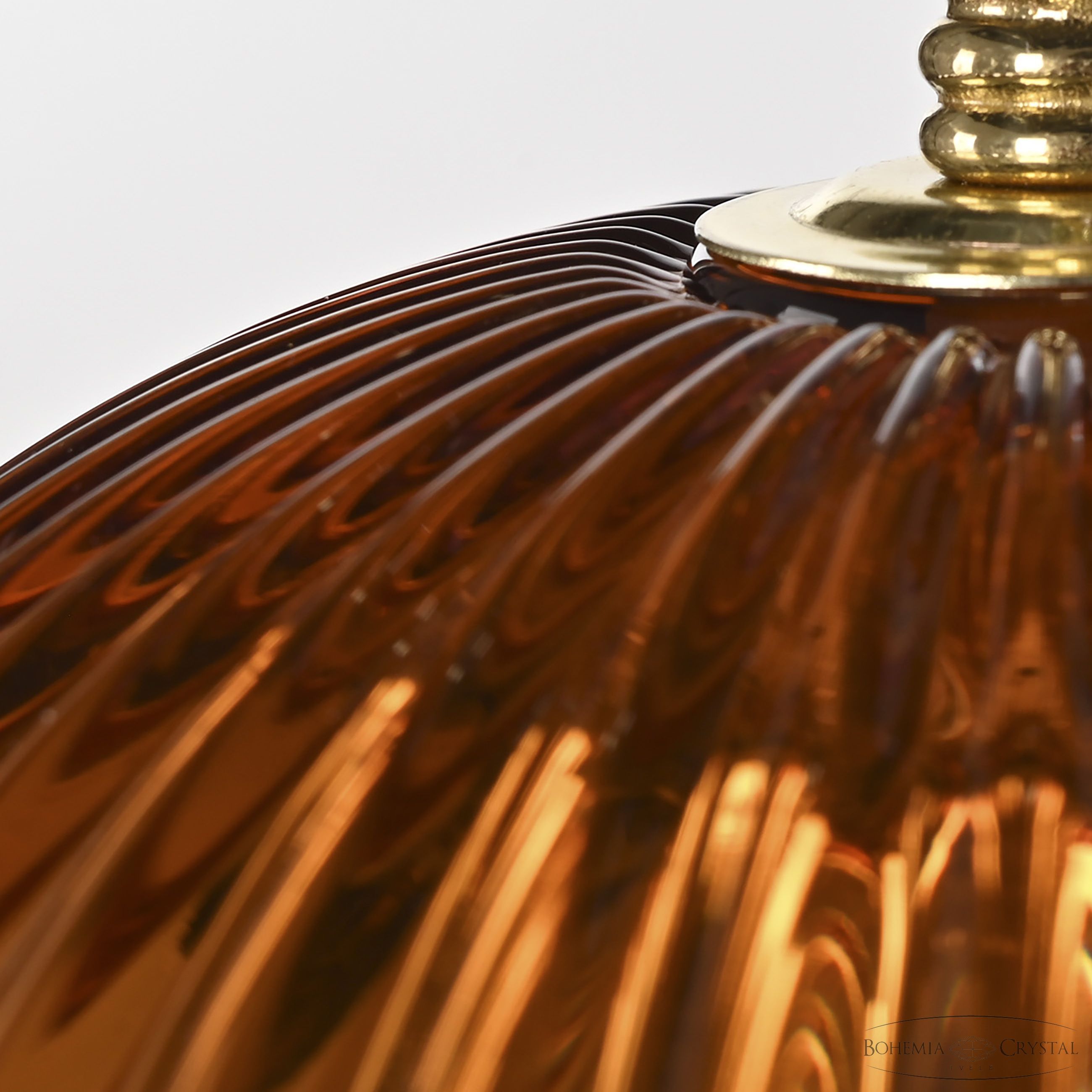 Подвесной светильник Bohemia Ivele Crystal 5479/20 G Amber/M-1G_BI